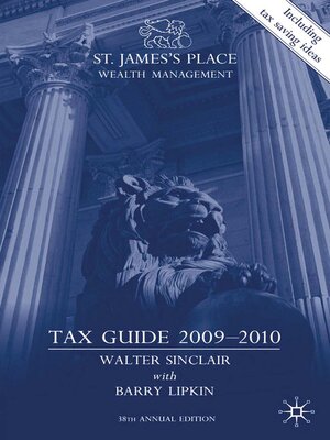 cover image of St. James's Place Wealth Management Tax Guide 2009–2010